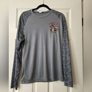 Modern Outlaw Tee with Skull Patch